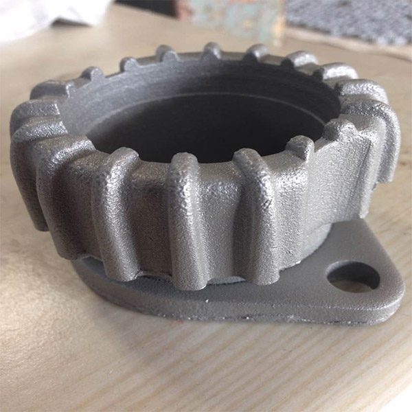 Hybrid epoxy-polyester coated aluminium heat sink component